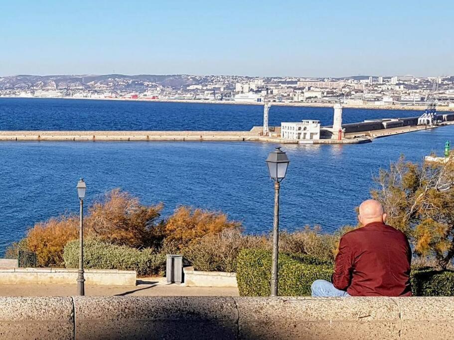 Studio Calanques Pres Du Vieux Port Marseille Bagian luar foto
