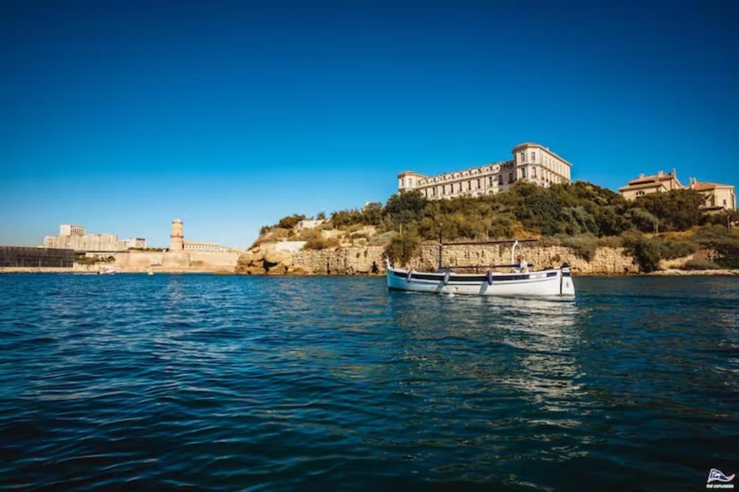 Studio Calanques Pres Du Vieux Port Marseille Bagian luar foto