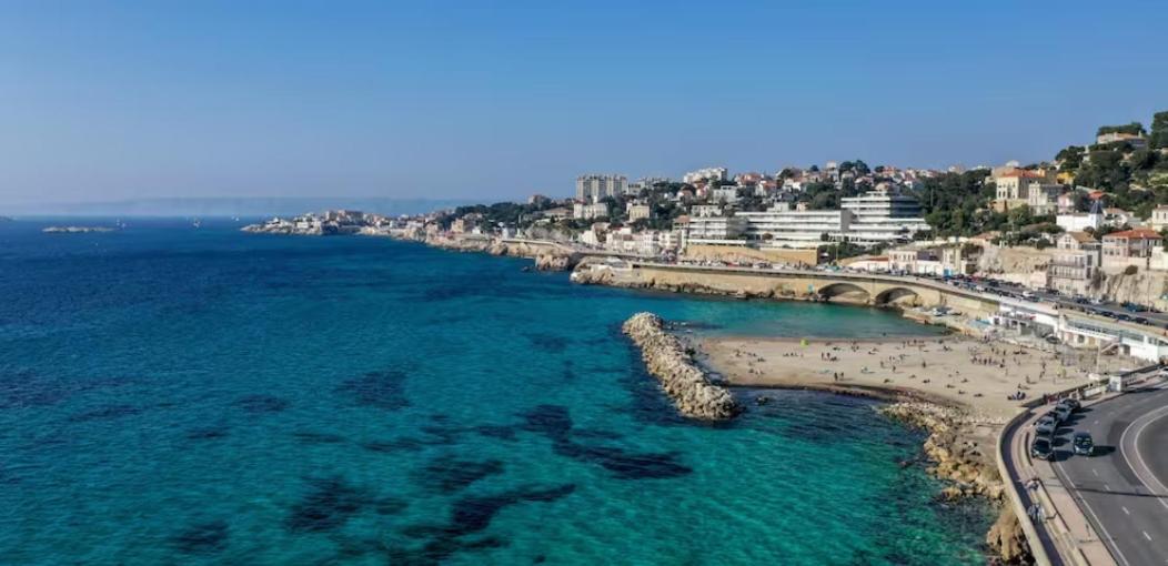 Studio Calanques Pres Du Vieux Port Marseille Bagian luar foto
