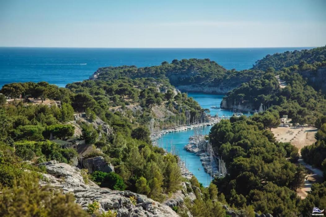 Studio Calanques Pres Du Vieux Port Marseille Bagian luar foto