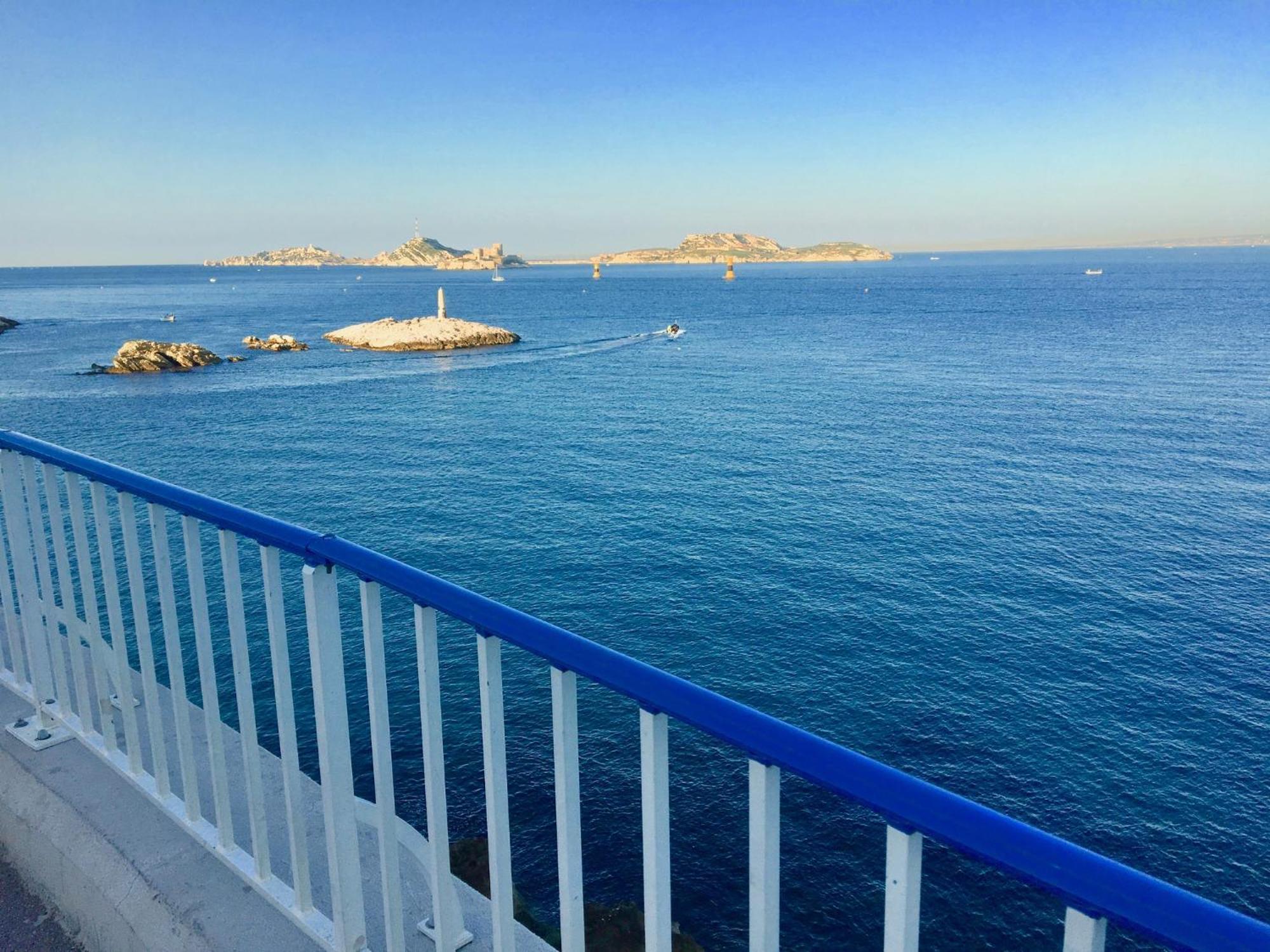 Studio Calanques Pres Du Vieux Port Marseille Bagian luar foto